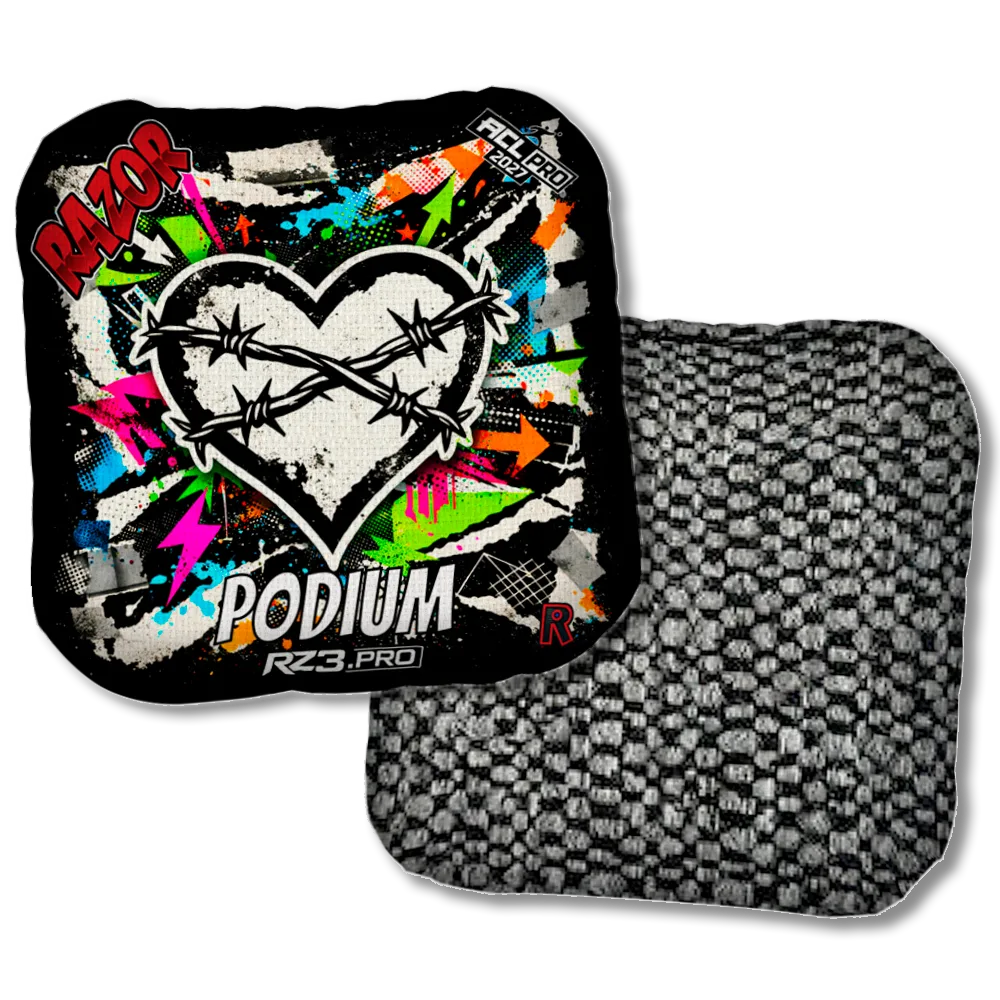 Podium PRO Scarred RT Black Back Product View