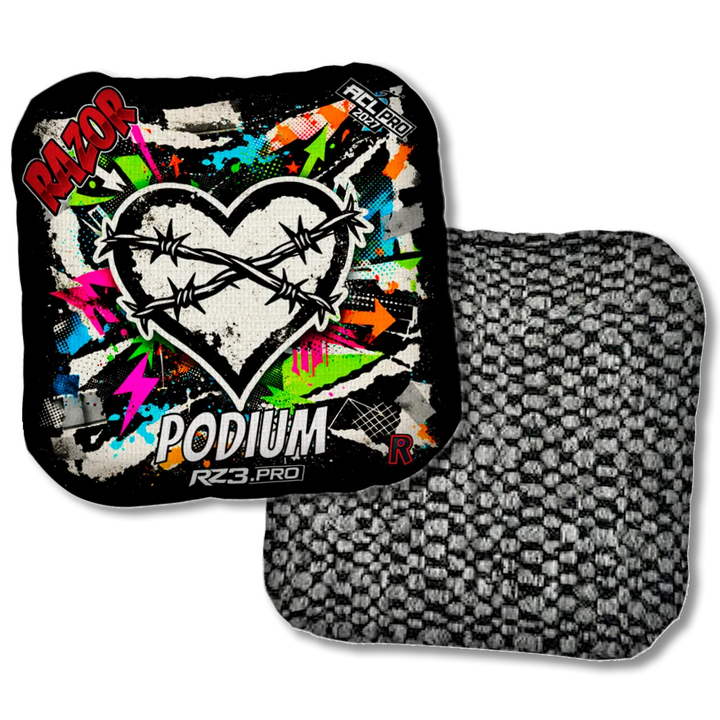 Podium PRO Scarred RT Black Back Product View