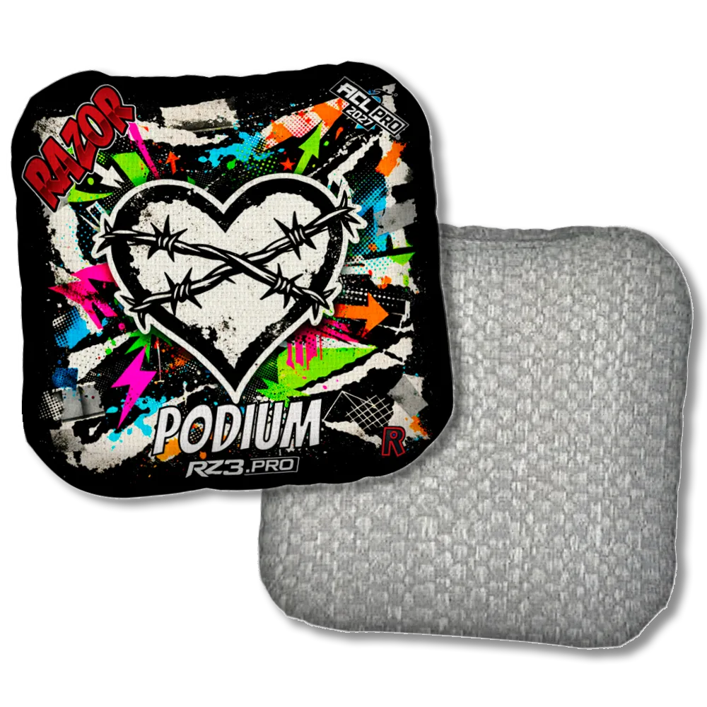 Podium PRO Scarred RT Silver Back Product View