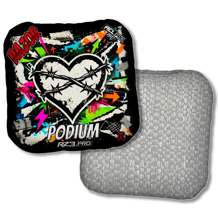 Podium PRO Scarred RT Silver Back Product View