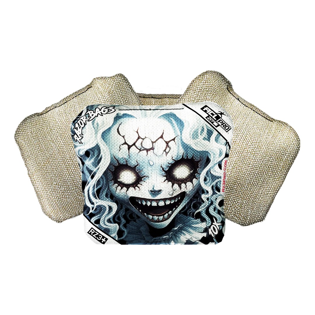 10X | Scary Girl | ACL PRO Razor Cornhole Bags