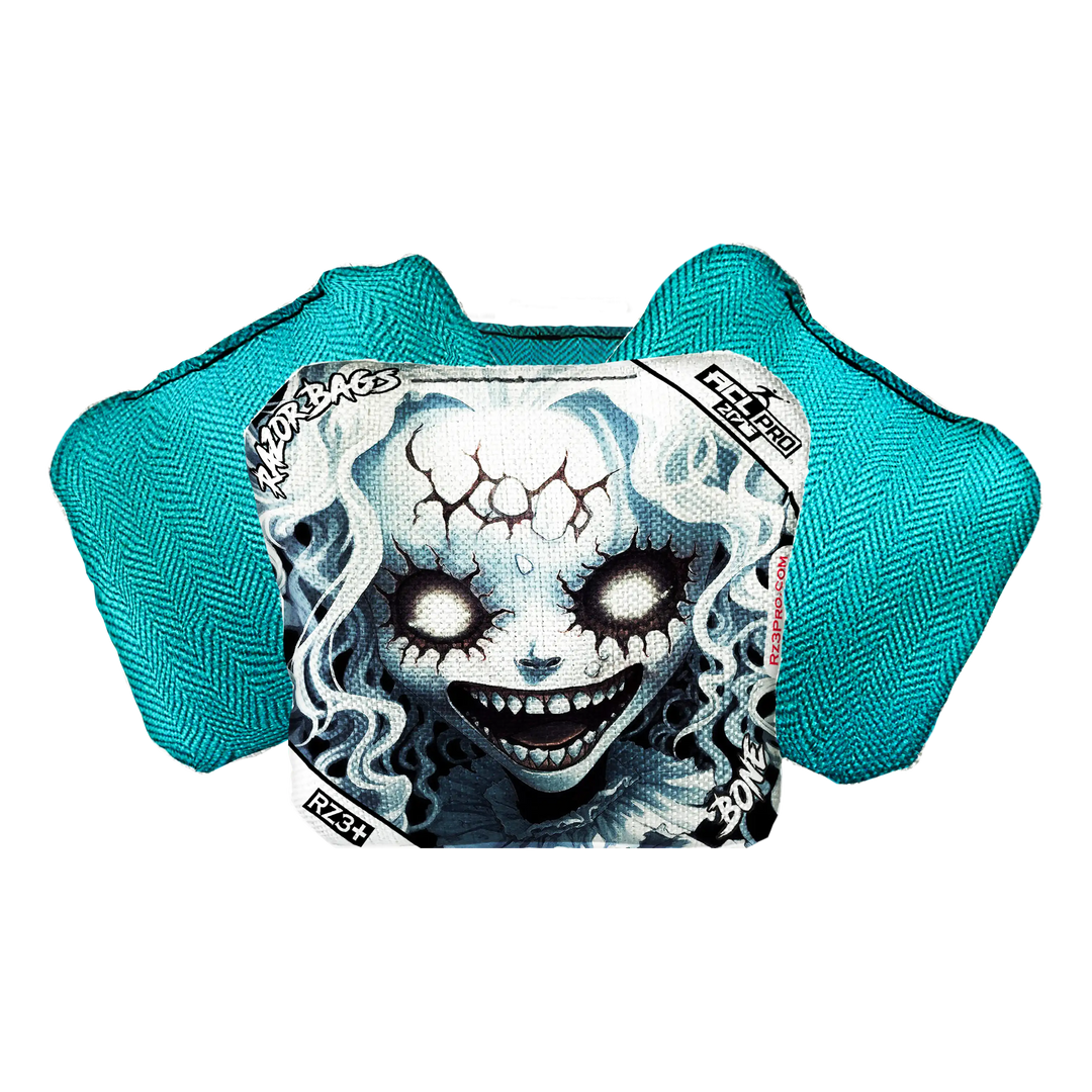 Bone | Scary Girl | ACL PRO Razor Cornhole Bags