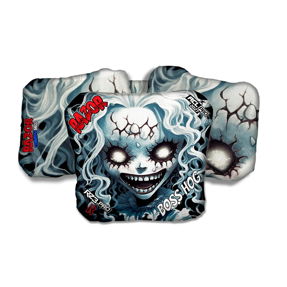 Boss Hog PRO Scary Girl Cornhole Bags