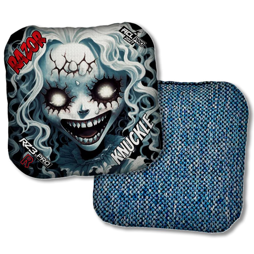 Knuckle PRO Scary Girl Blue Back Product View