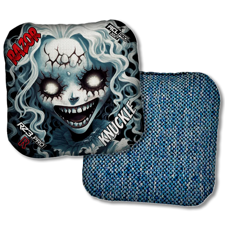 Knuckle PRO Scary Girl Blue Back Product View