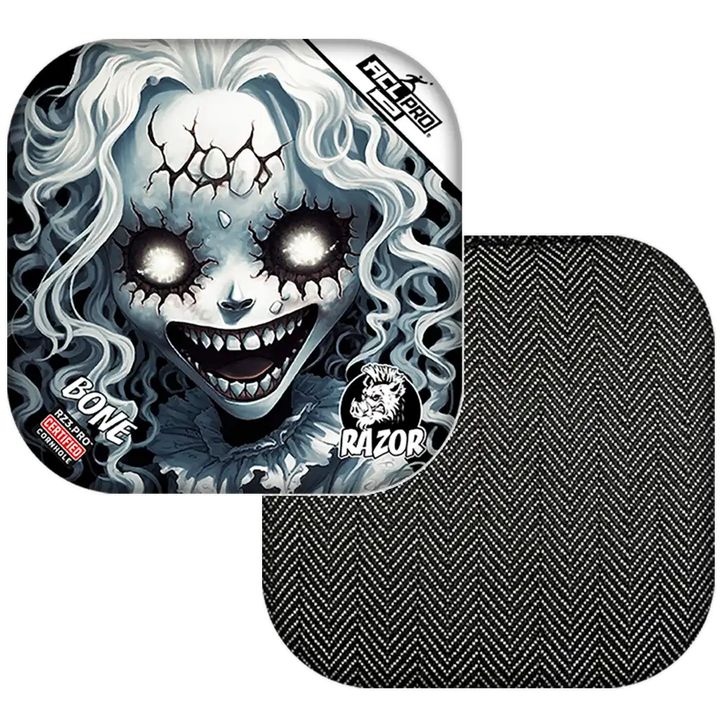 Bone | Scary Girl | ACL PRO Razor Cornhole Bags