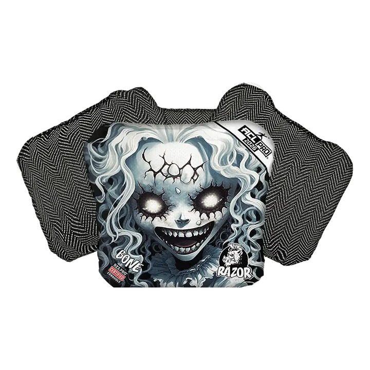 Bone | Scary Girl | ACL PRO Razor Cornhole Bags