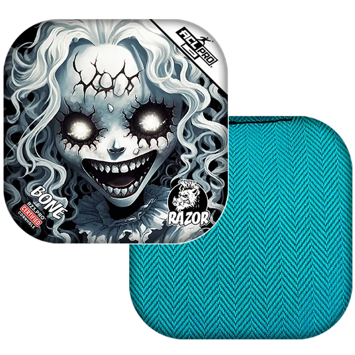 Bone | Scary Girl | ACL PRO Razor Cornhole Bags