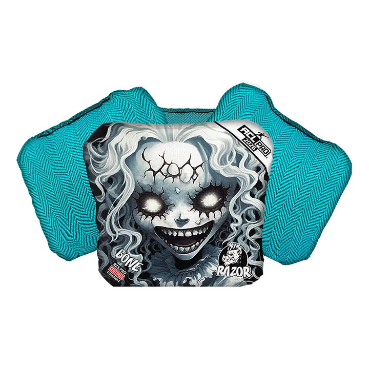 Bone | Scary Girl | ACL PRO Razor Cornhole Bags