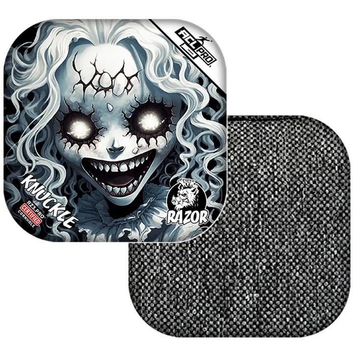 Knuckle | Scary Girl | ACL PRO Razor Cornhole Bags
