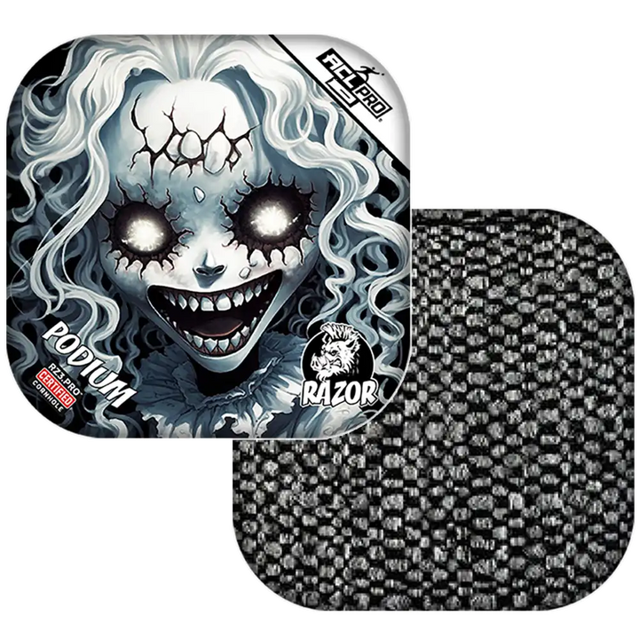 Podium | Scary Girl | ACL PRO Razor Cornhole Bags