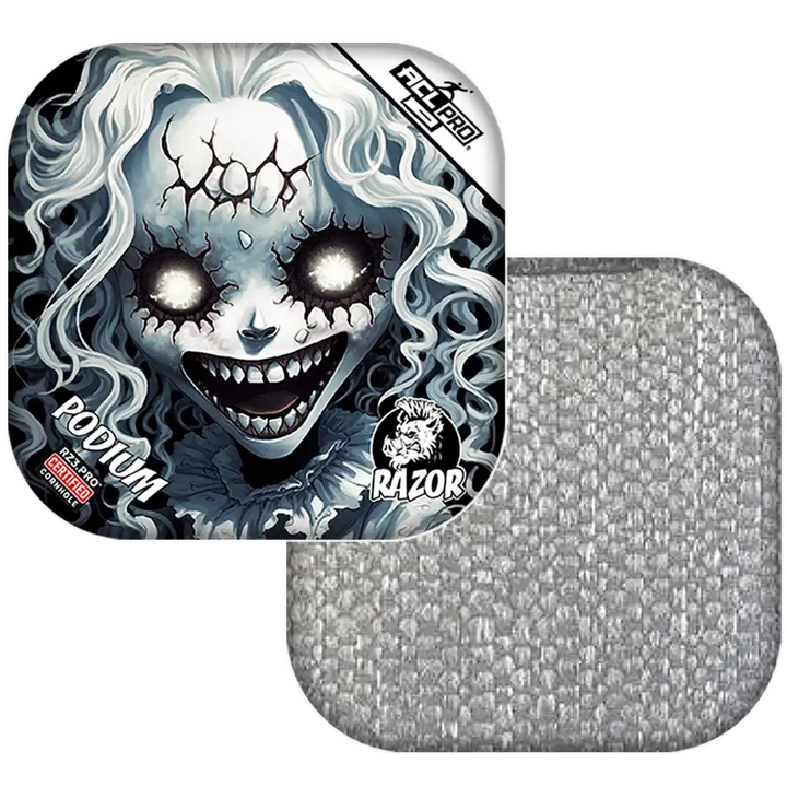 Podium | Scary Girl | ACL PRO Razor Cornhole Bags