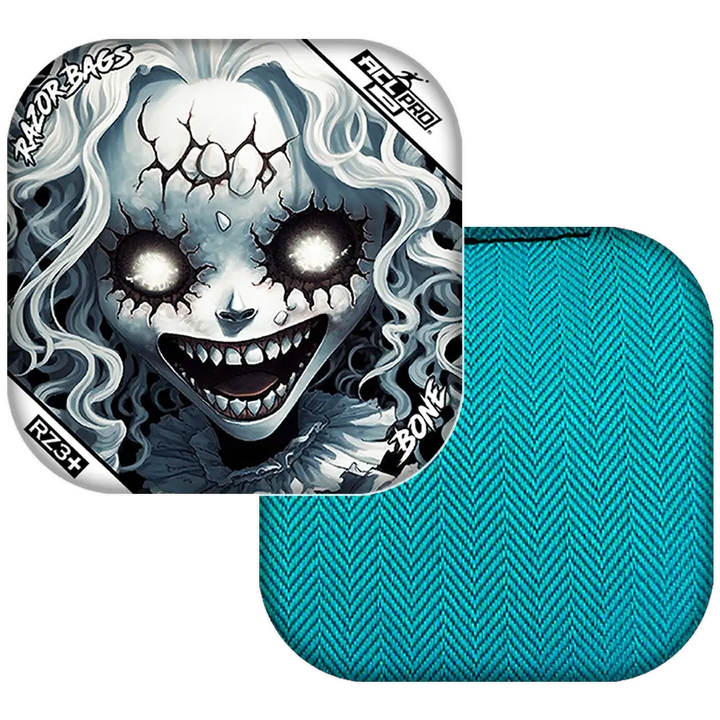 Bone | Scary Girl | ACL PRO Razor Cornhole Bags