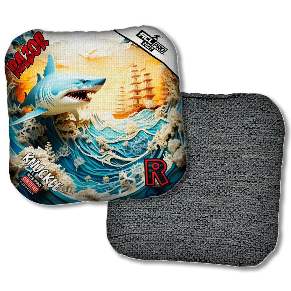 Knuckle PRO Shark 3 D Black Back Product View