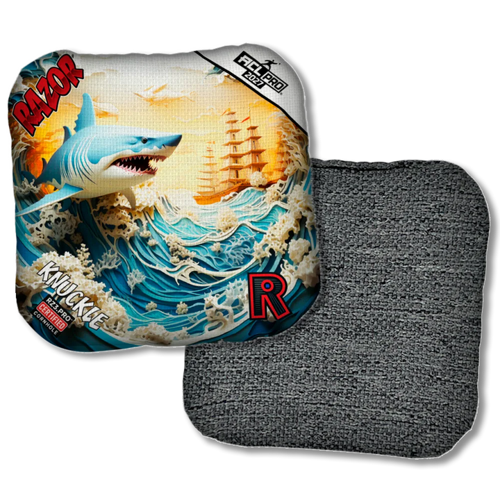 Knuckle PRO Shark 3 D Black Back Product View
