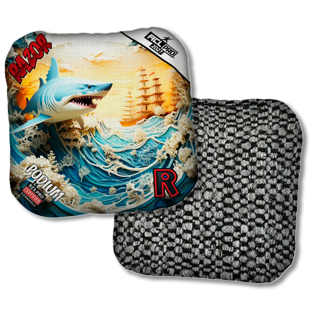Podium PRO Shark 3 D Black Back Product View