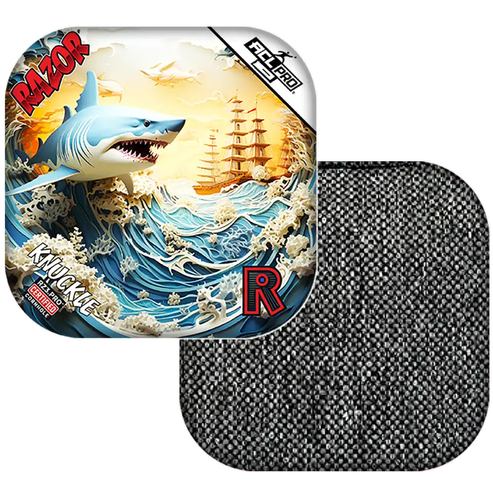 Knuckle | Shark 3D | ACL PRO Razor Cornhole Bags