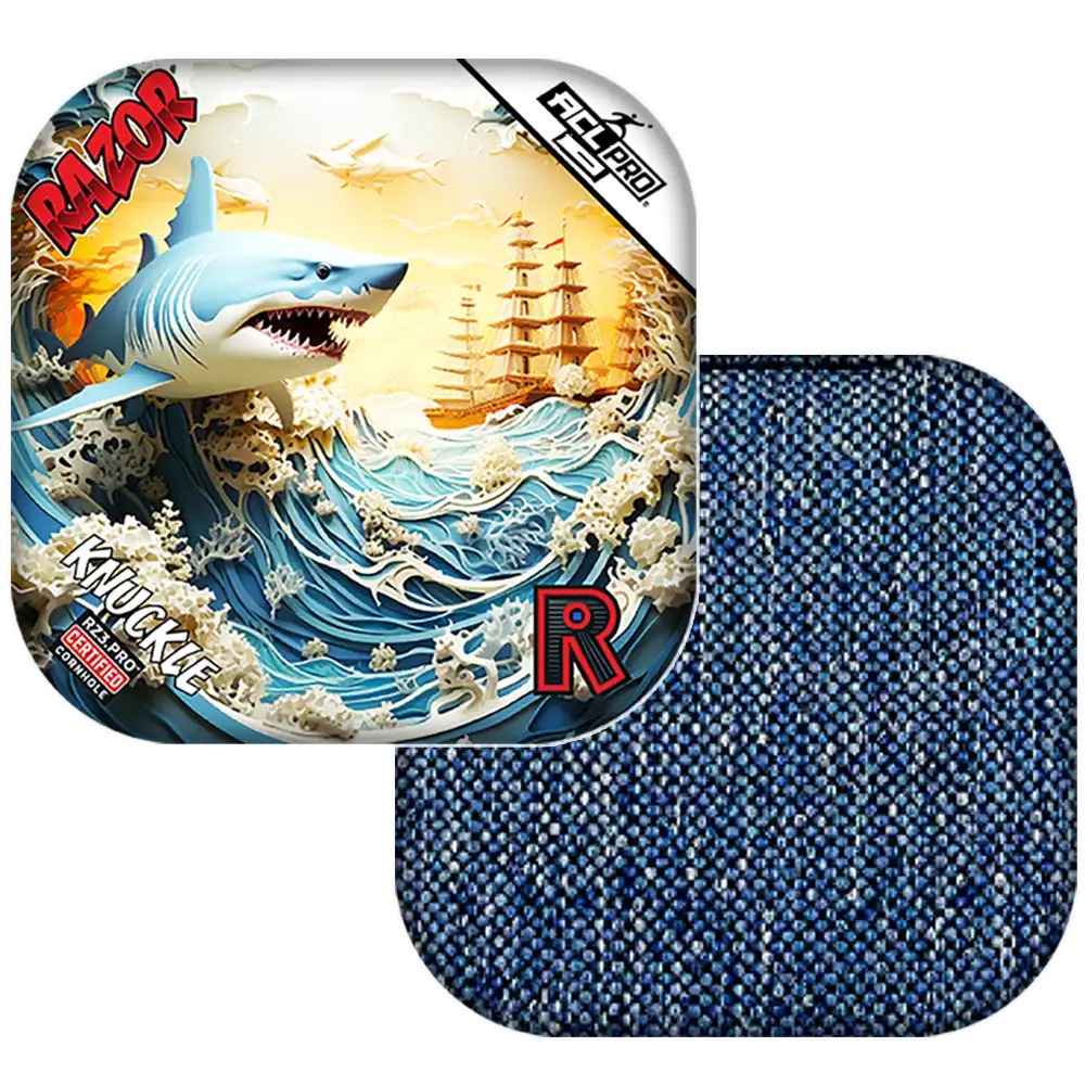 Knuckle | Shark 3D | ACL PRO Razor Cornhole Bags