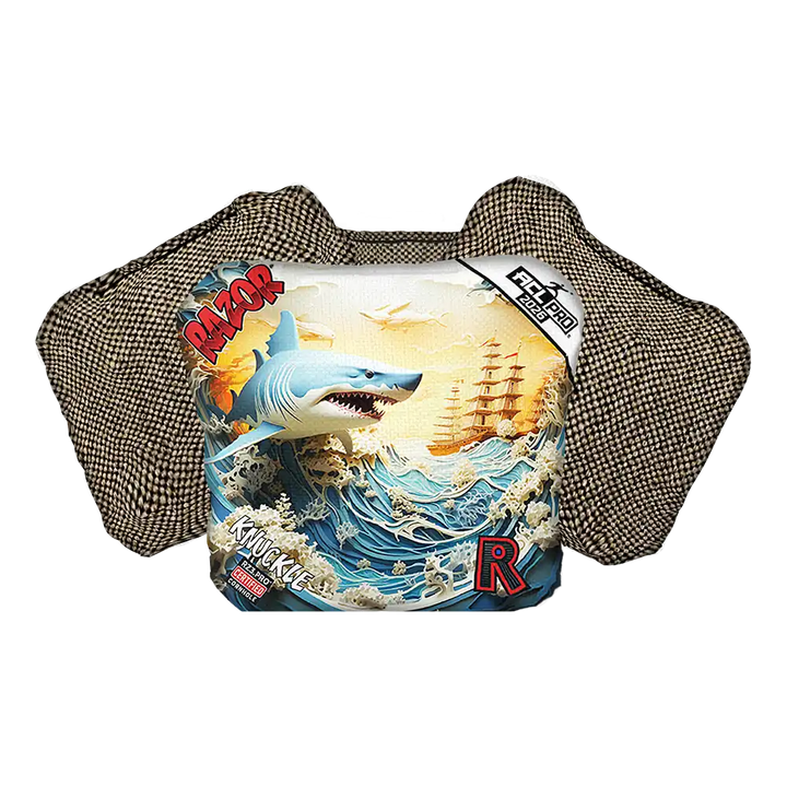Knuckle | Shark 3D | ACL PRO Razor Cornhole Bags