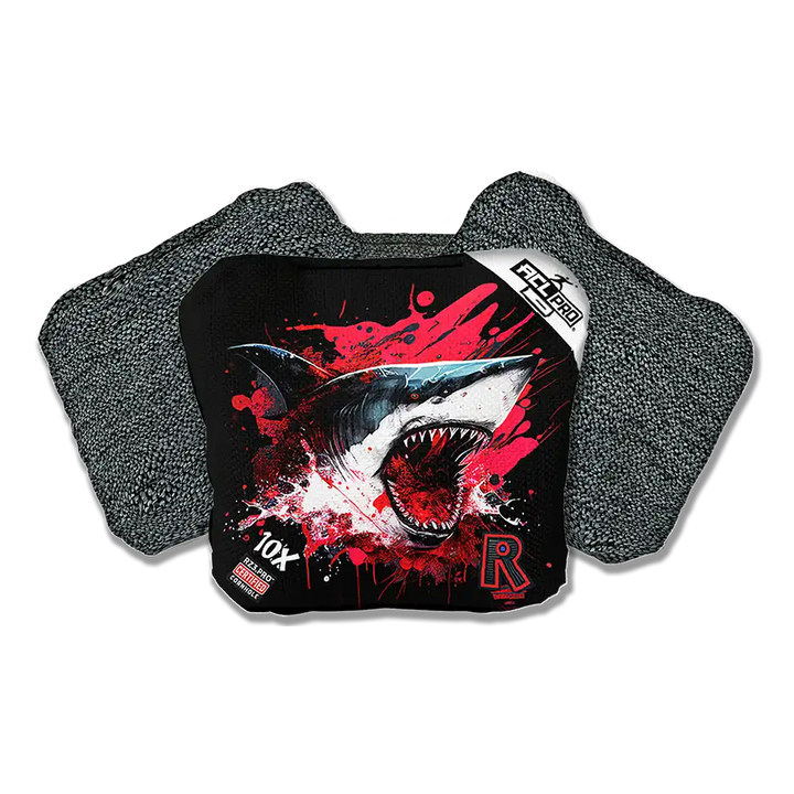 10X | Shark Black Series | ACL PRO Razor Cornhole Bags