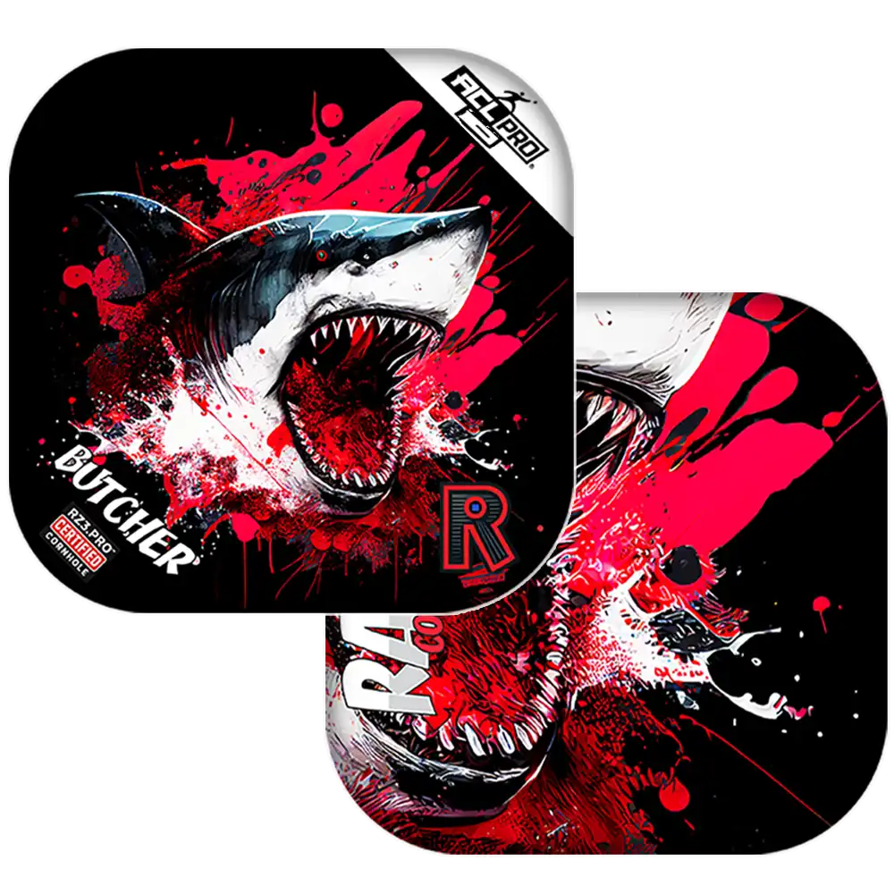 Butcher | Shark Black Series | ACL PRO Razor Cornhole Bags