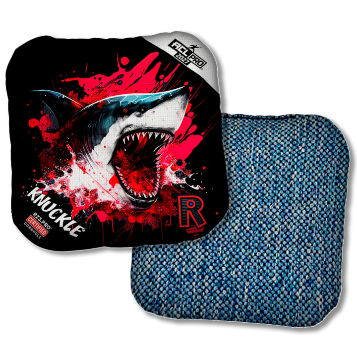 Knuckle PRO Shark Black Series Blue Back Product View