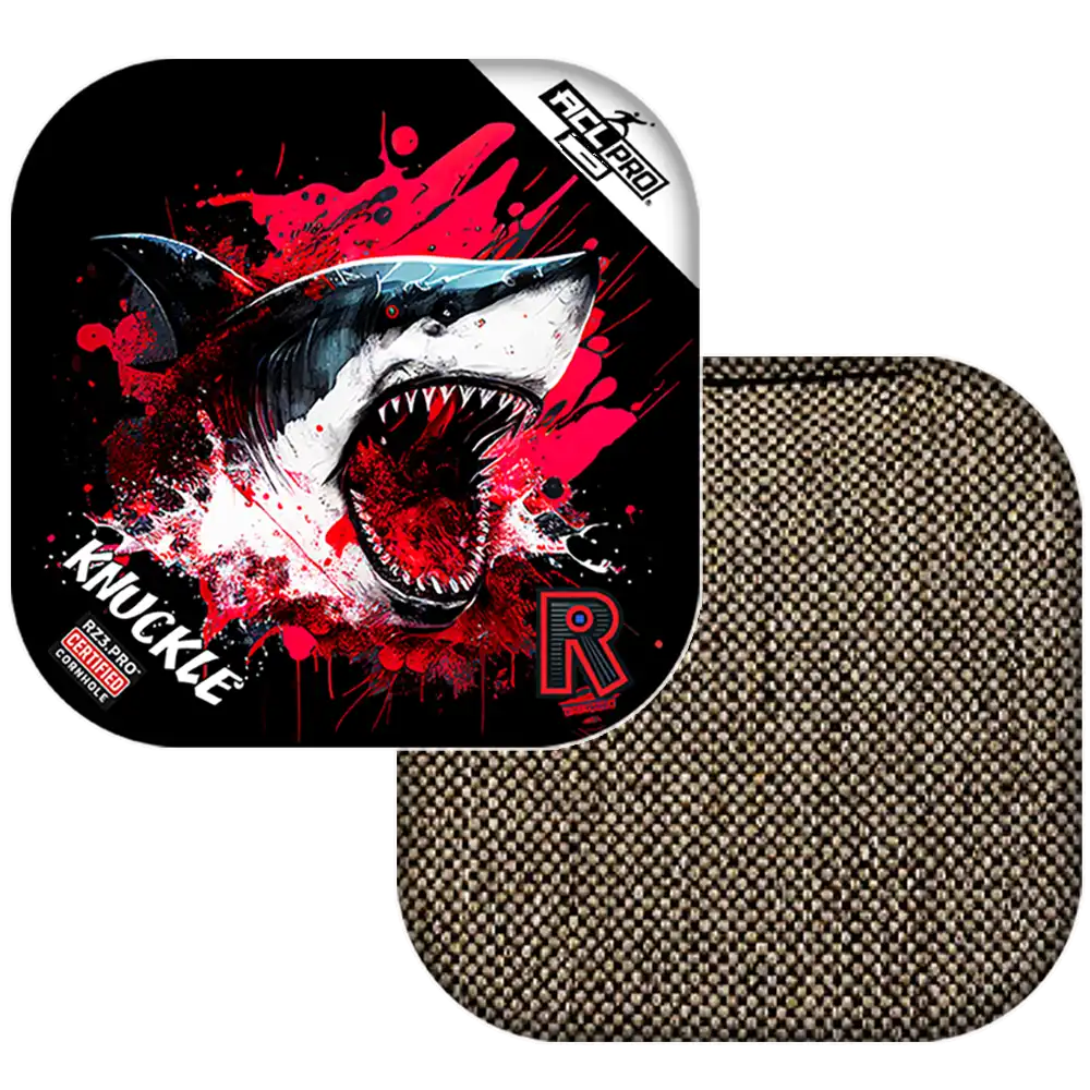 Knuckle | Shark Black Series | ACL PRO Razor Cornhole Bags