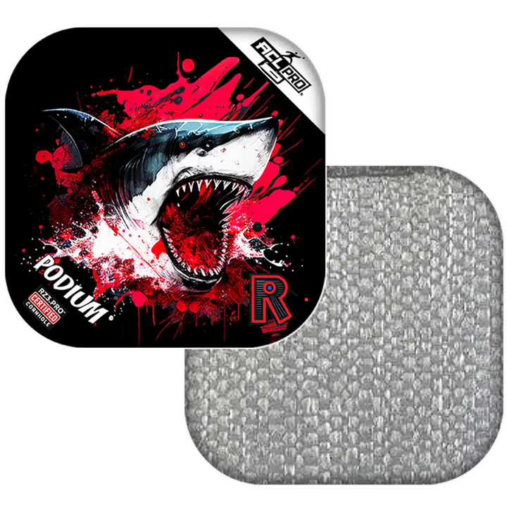 Podium | Shark Black Series | ACL PRO Razor Cornhole Bags