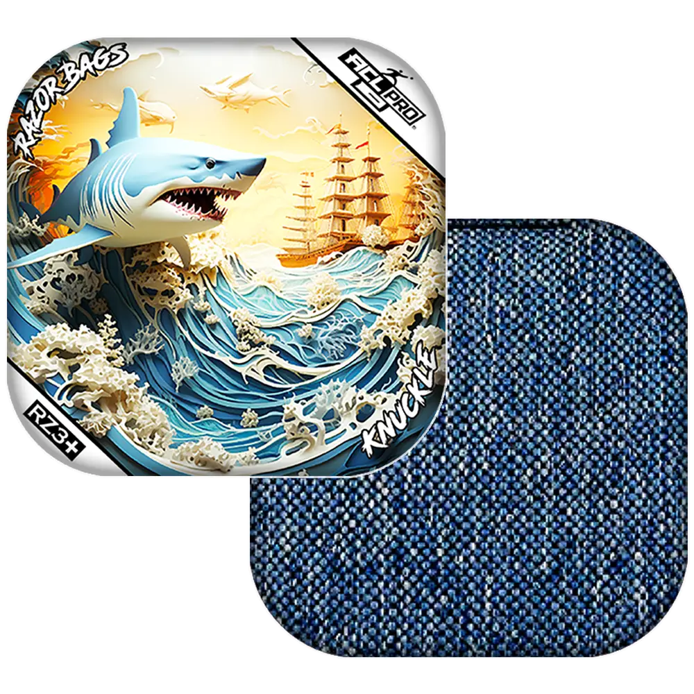 Knuckle | Shark 3D | ACL PRO Razor Cornhole Bags