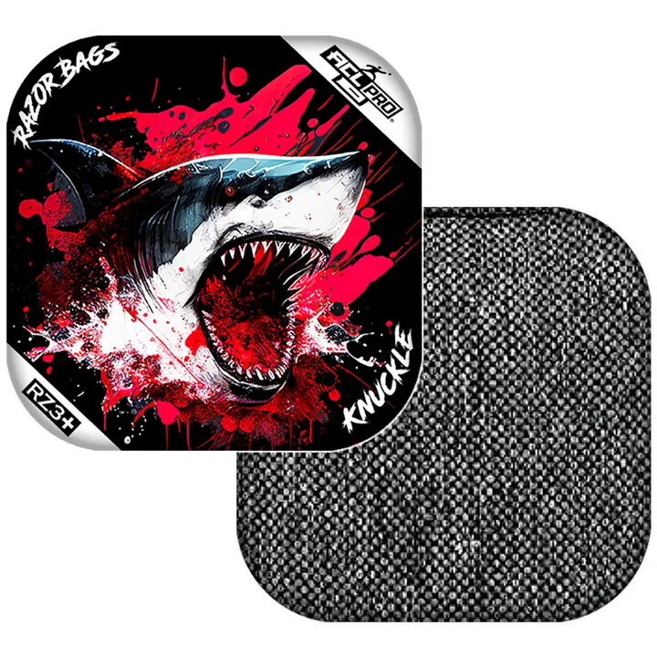 Knuckle | Shark Black Series | ACL PRO Razor Cornhole Bags