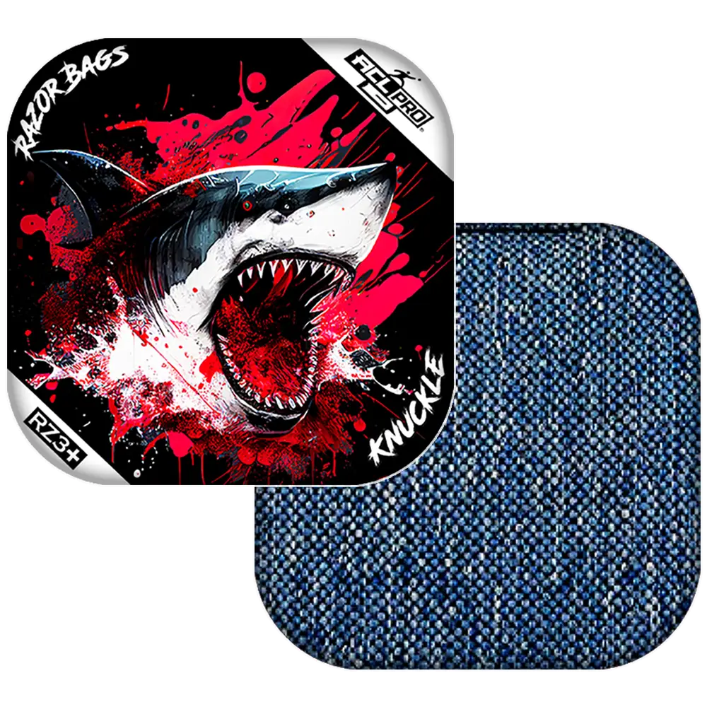 Knuckle | Shark Black Series | ACL PRO Razor Cornhole Bags