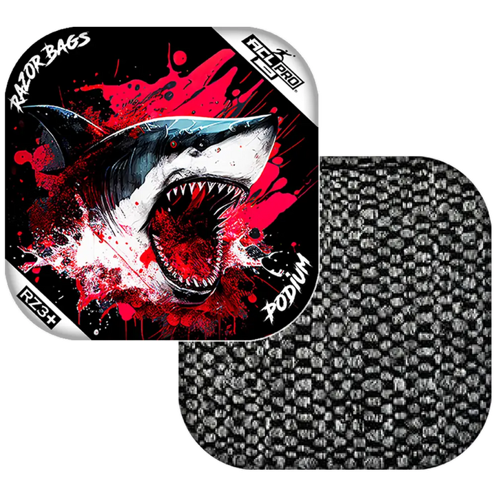 Podium | Shark Black Series | ACL PRO Razor Cornhole Bags