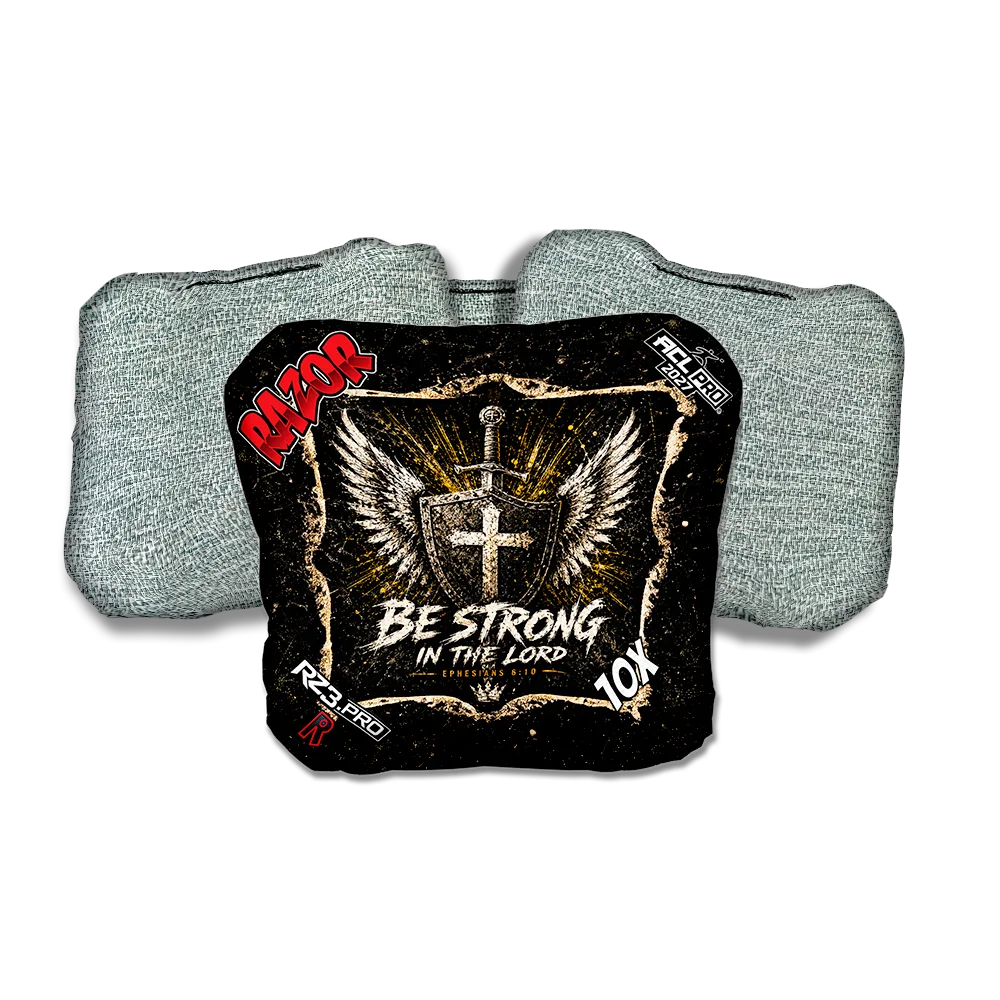 10 X PRO Shield Light Back Cornhole Bags