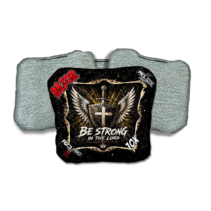 10 X PRO Shield Light Back Cornhole Bags