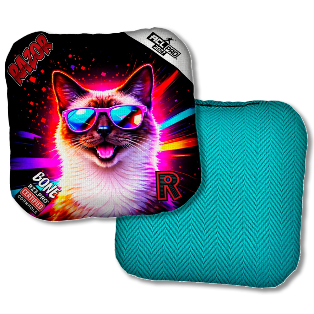 Bone PRO Siamese Party Animals Teal Back Product View