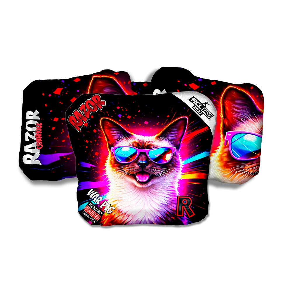War Pig PRO Siamese Party Animals Cornhole Bags