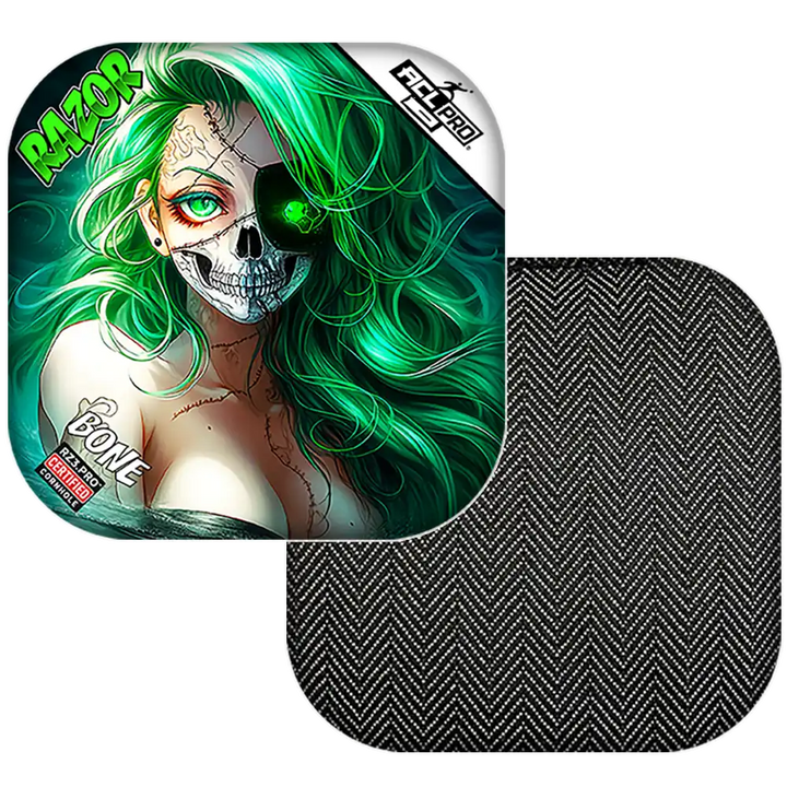 Bone | Skeleton Face | ACL PRO Razor Cornhole Bags