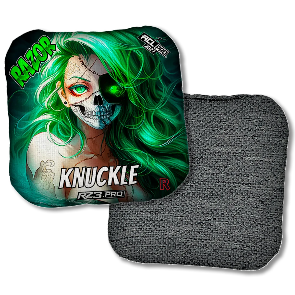 Knuckle PRO Skeleton Face Black Back Product View