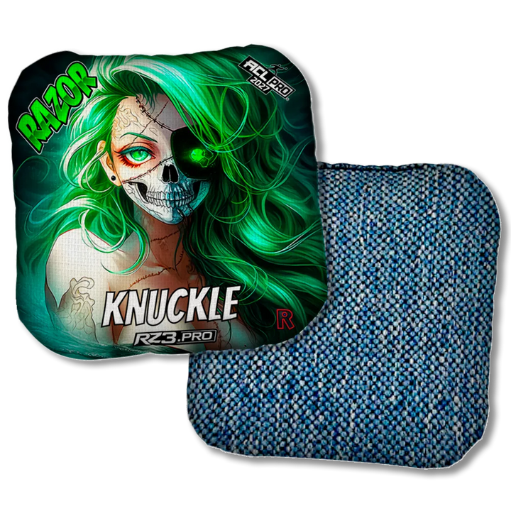 Knuckle PRO Skeleton Face Blue Back Product View