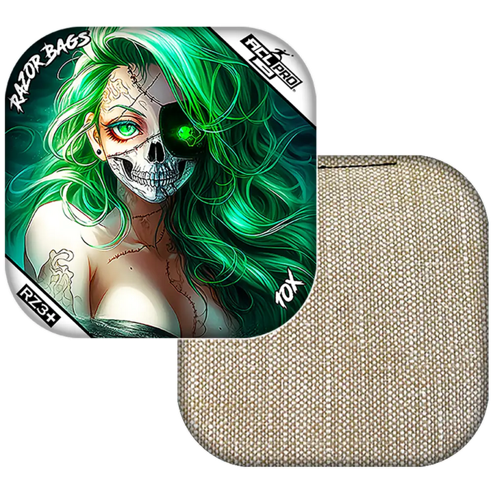 10X | Skeleton Face | ACL PRO Razor Cornhole Bags