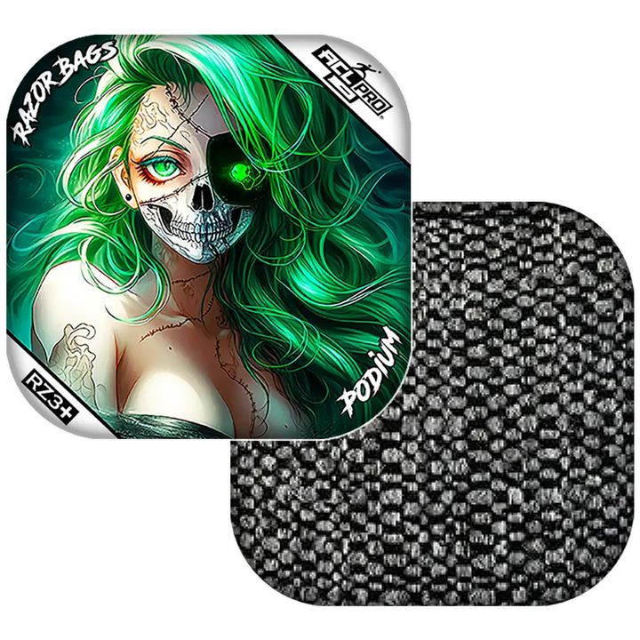 Podium | Skeleton Face | ACL PRO Razor Cornhole Bags
