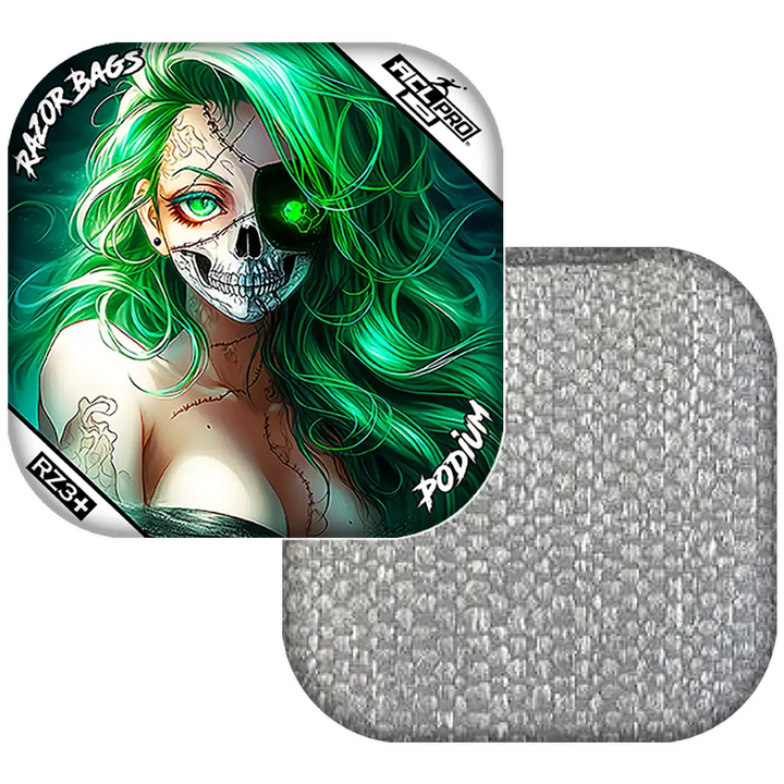 Podium | Skeleton Face | ACL PRO Razor Cornhole Bags