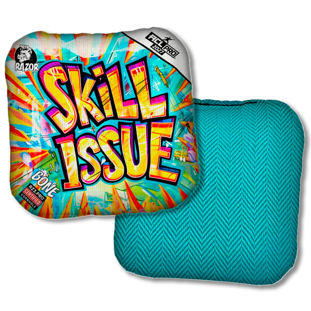 Bone PRO Skill Issue Teal Back Product View