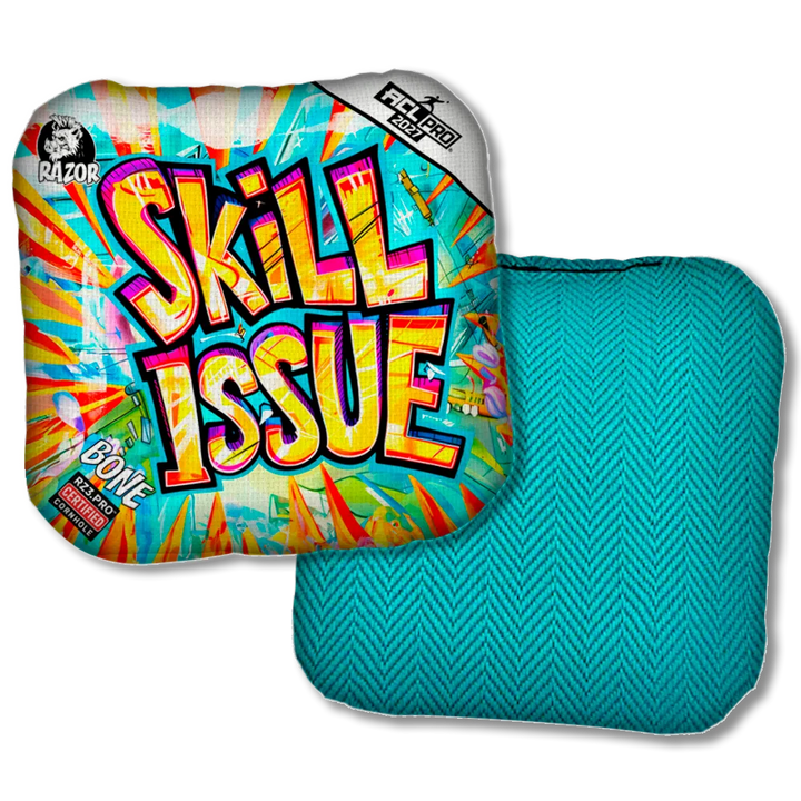 Bone PRO Skill Issue Teal Back Product View