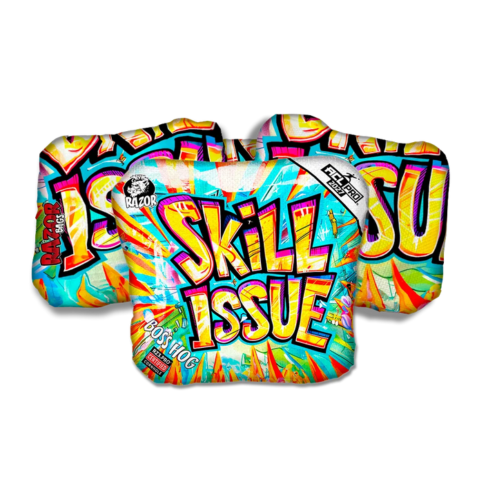 Boss Hog PRO Skill Issue Cornhole Bags