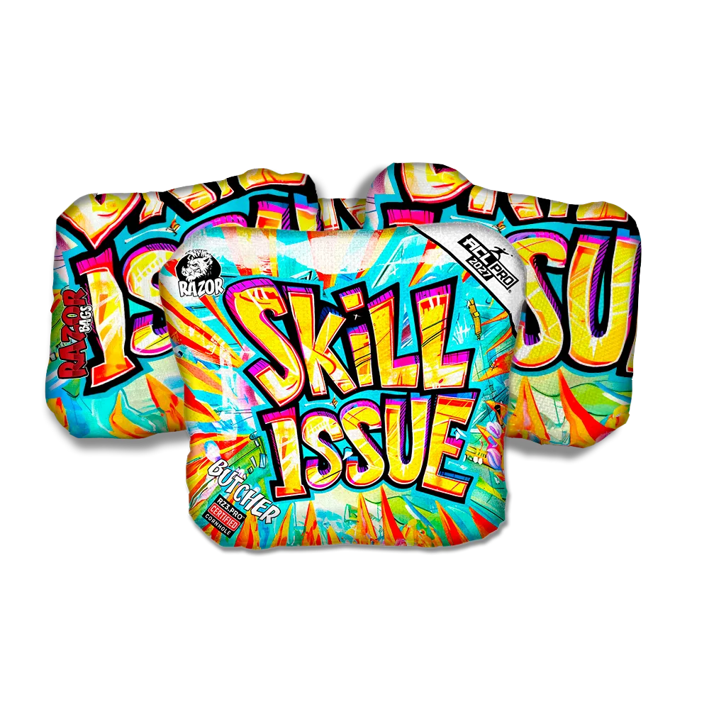Butcher PRO Skill Issue Cornhole Bags