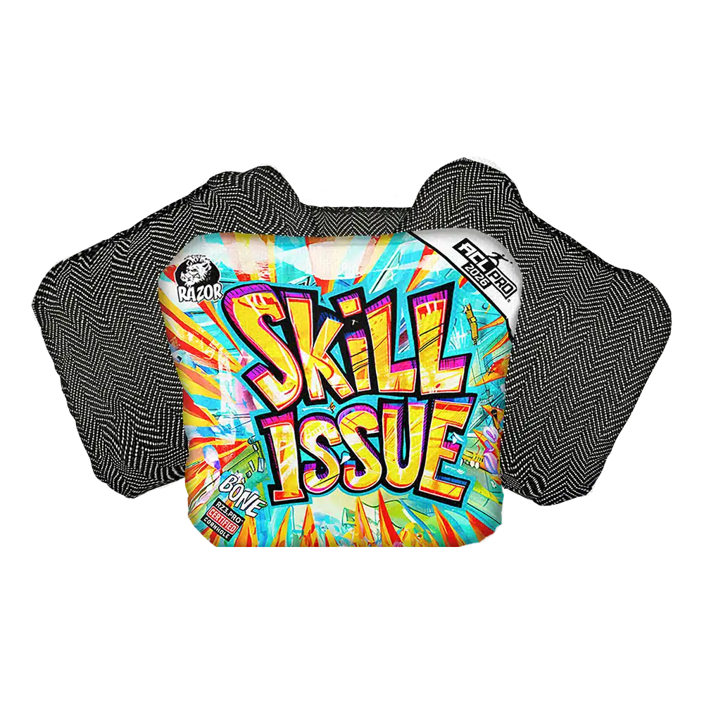 Bone | Skill Issue | ACL PRO Razor Cornhole Bags