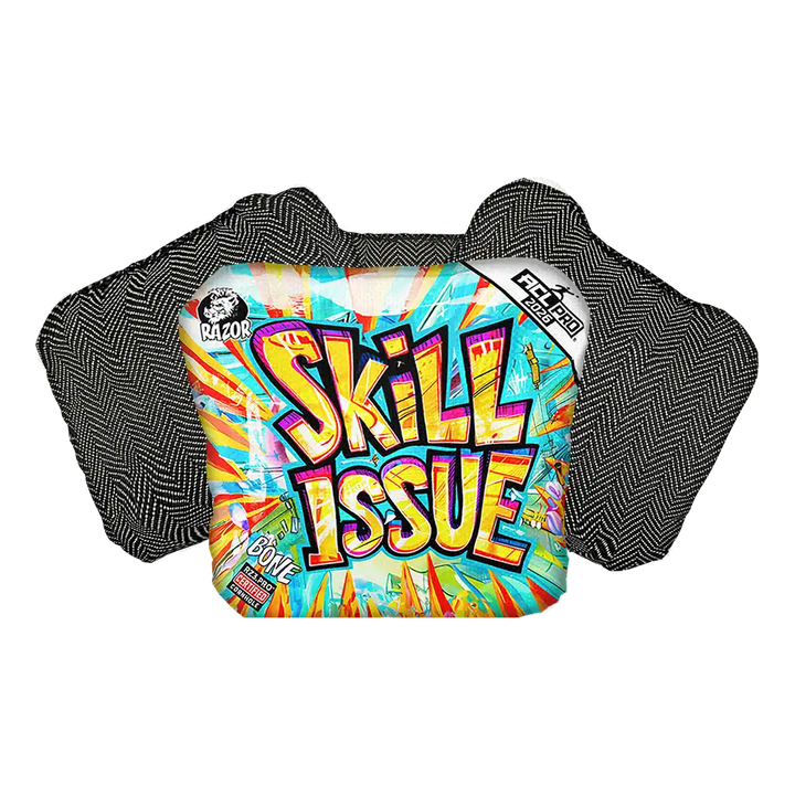 Bone | Skill Issue | ACL PRO Razor Cornhole Bags