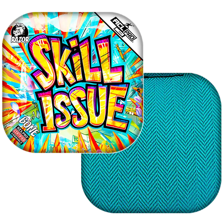 Bone | Skill Issue | ACL PRO Razor Cornhole Bags