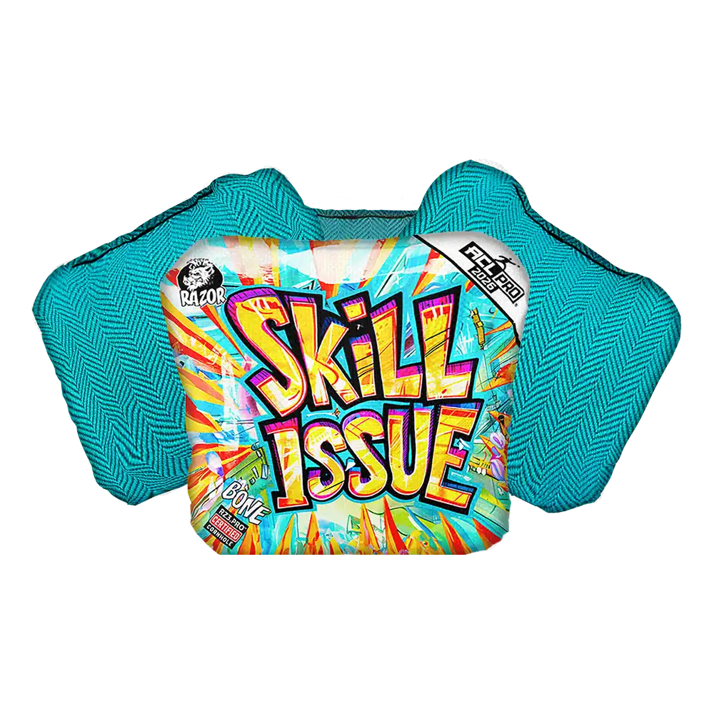 Bone | Skill Issue | ACL PRO Razor Cornhole Bags